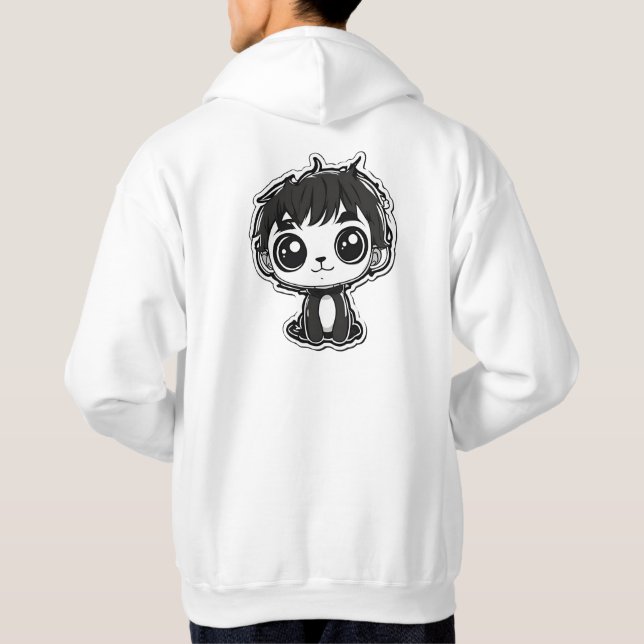 hello hoodie (Back)