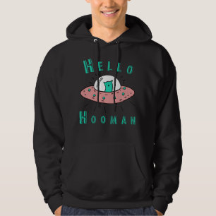 Hello Hooman Human Hoodie