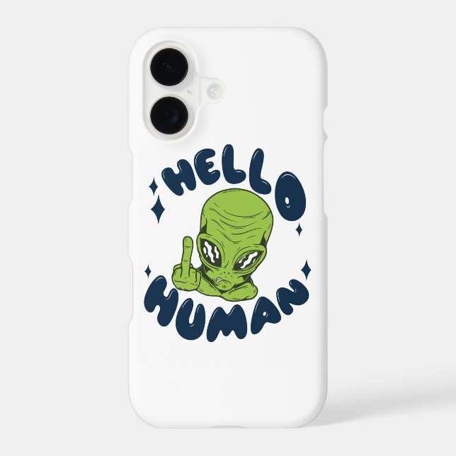 Hello human funny Alien (Back)