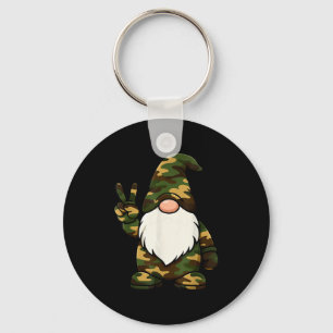 Hello Hunting Season Christmas Camouflage Camo Gno Key Ring