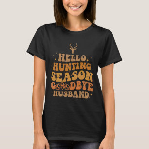 Hello Hunting Season Good Merry Christmas T-Shirt