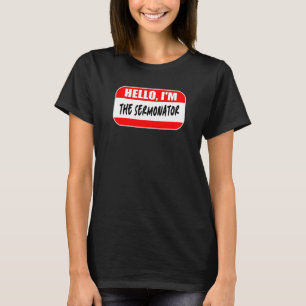 Hello I'm the Sermonator Pastor Appreciation Sunda T-Shirt