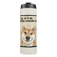 Hello. Is It Me You're Looking For? - Funny Shiba