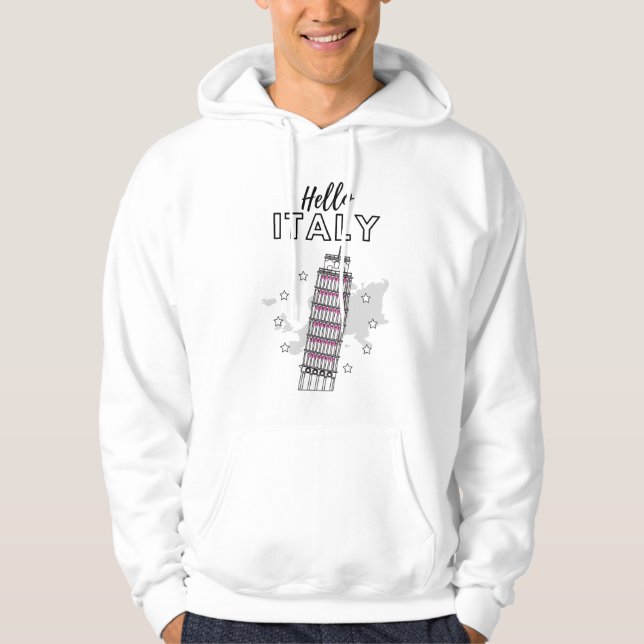 Hello Italy   Hoodie (Front)