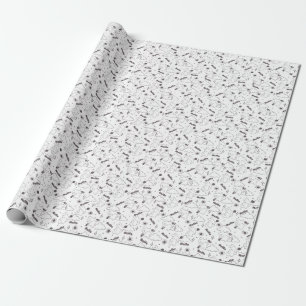 Hello, It's Bunny Time with Loppy Tokki's Duo Line Wrapping Paper