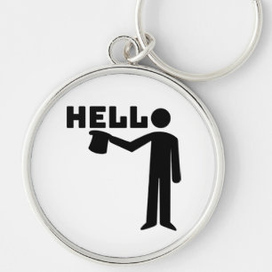 Hello Key Ring