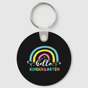 Hello Kindergarten Back To School Key Ring