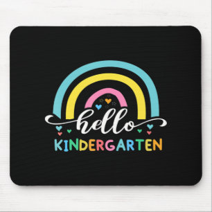 Hello Kindergarten Back To School Mouse Pad