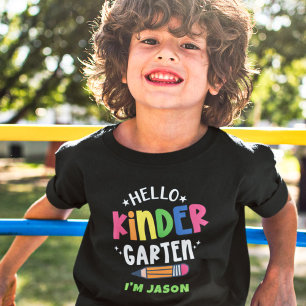 Hello kindergarten back to school T-Shirt