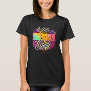 Hello Kindergarten Back To School Teacher Student T-Shirt