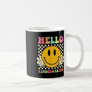 Hello Kindergarten Byck To School Groovy Teacher S Coffee Mug