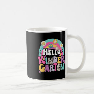 Hello Kindergarten Byck To School Teacher Boy Girl Coffee Mug
