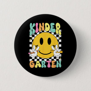 Hello Kindergarten Smile Face Back To School Kinde 6 Cm Round Badge