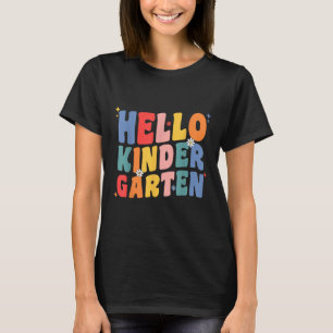 Hello Kindergarten Teacher Team Back To School Gro T-Shirt