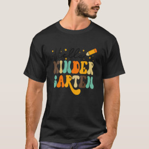 Hello Kindergarten Team Kinder Back To School Teac T-Shirt