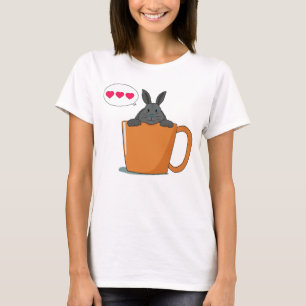 Hello little grey bunny T-Shirt