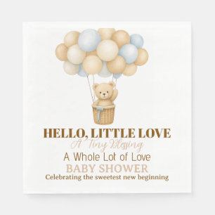 Hello Little Love Baby Shower Napkins