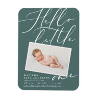 Hello little one chic elegant modern photo