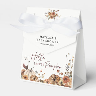Hello Little Pumpkin Fall Baby Shower Favour Box