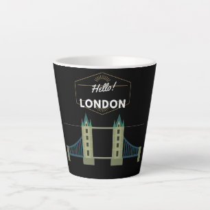 Hello London Latte Mug