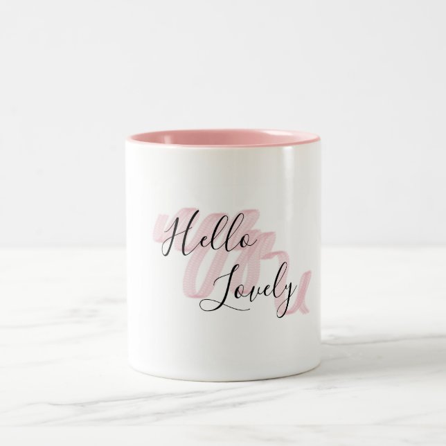 Hello Lovely Mug (Center)