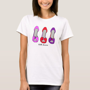 Hello Lovers - High Heel Shoe Obsession T-Shirt