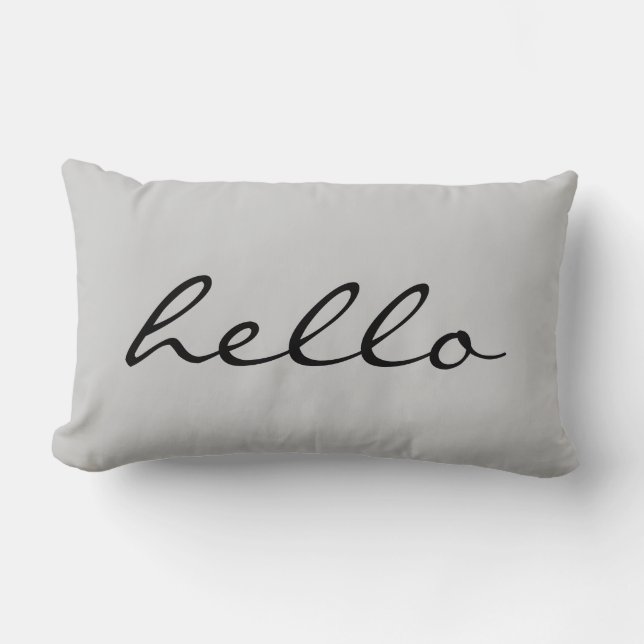 Hello Lumbar Cushion (Front)