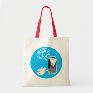 Hello, me friend! tote bag