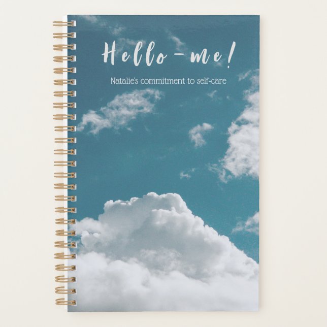 Hello-me Self-care planner (Front)