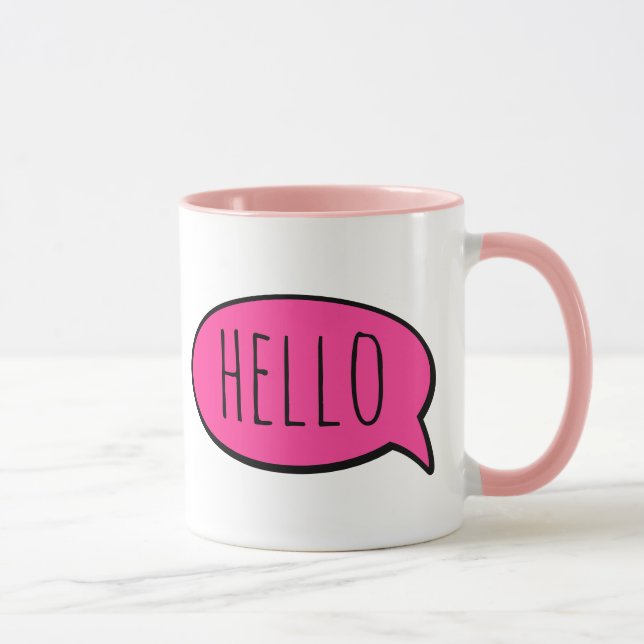 Hello Mug  (Right)
