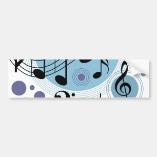 hello music bumper sticker