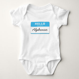 Hello, My Name is... Baby Bodysuit