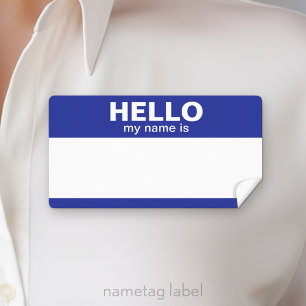 Hello my name is -- classic