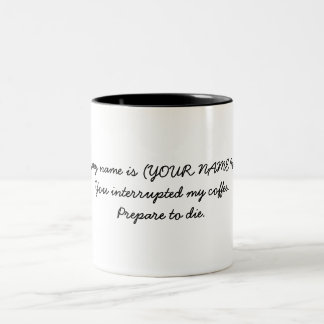 Hello, My Name Is Customisable Mug