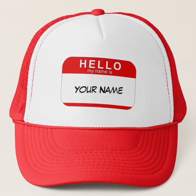 Hello My Name is Hat (Front)