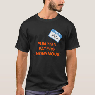 Hello My Name Is Peter Pumpkin Eaters Anonymous T-Shirt