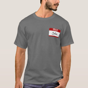 Hello My Name Is Silas (Red) T-Shirt