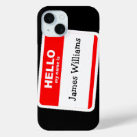 Hello My Name Is Sticker