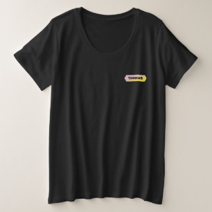 Hello my name TAG Team Building Activity costume Plus Size T-Shirt