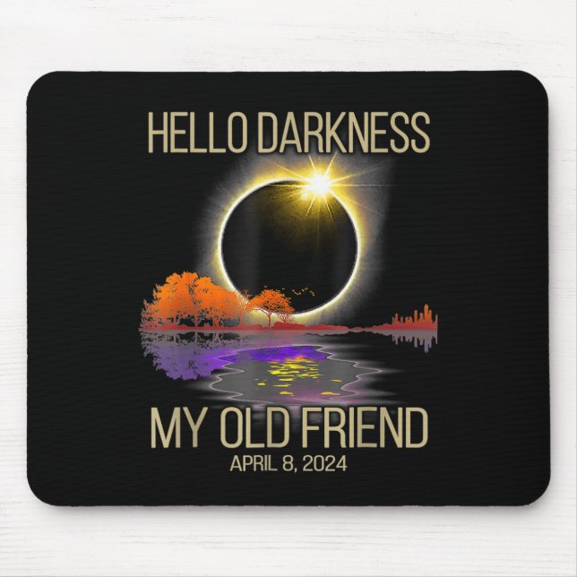 Hello My Old Friend April 081  Mouse Pad (Front)