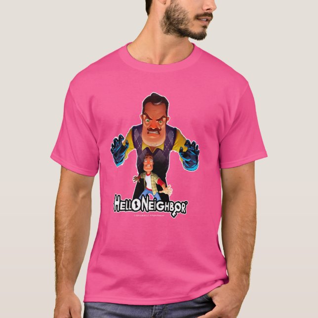 Hello Neighbour - Game Related Designs  1 T-Shirt (Front)