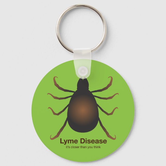 Hello Neighbour Green Keychain (Front)