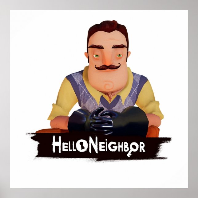 Hello Neighbour Poster (Front)