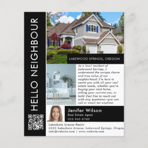Hello Neighbour Real Estate Marketing Flyer
