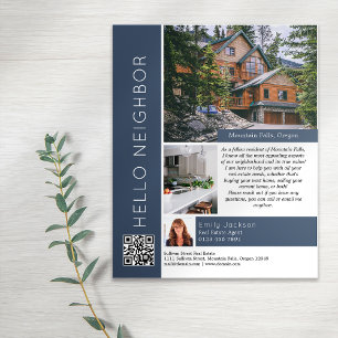 Hello Neighbour Real Estate Marketing Introduction Flyer