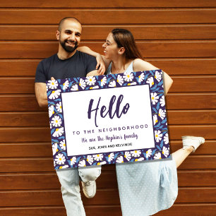 Hello new Neighbour Card Family Introduction