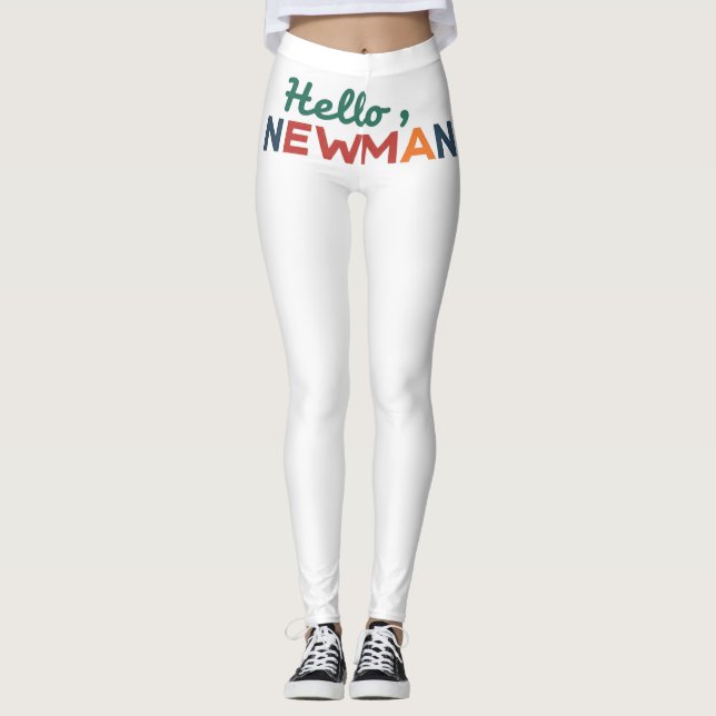 "Hello, Newman." Leggings (Front)