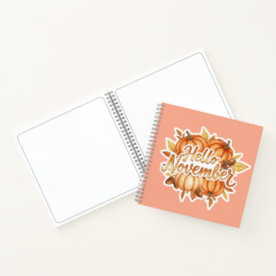 Hello November - Cozy Fall Design Notebook