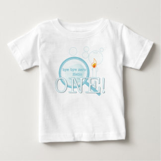 Hello One First Birthday Baby T-Shirt