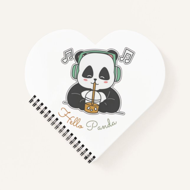 Hello panda notebook (Front)